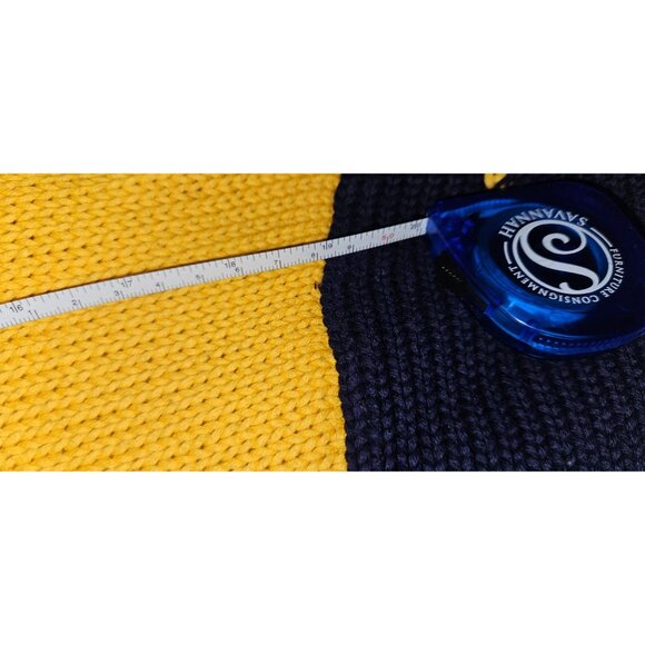 Vintage Ugly Christmas Sweater Izod Size L100% Cotton Unisex Knit Pullover 90s C - Picture 12 of 14